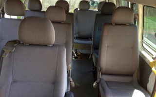Hiace 12 seater automatic minibus