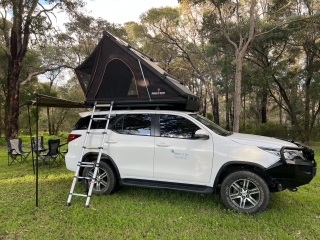 Fortuner automatic 4x4 5 SEATER ROOFTOP CAMPER